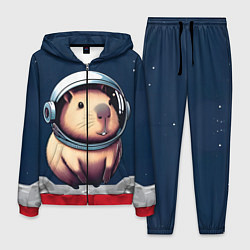 Мужской костюм Капибара космонавт в космосе