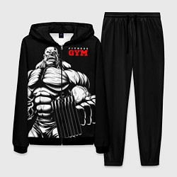 Костюм мужской Fitness GYM - jock, цвет: 3D-черный