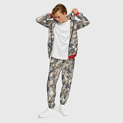 Костюм мужской Светлый камуфляж, цвет: 3D-красный — фото 2