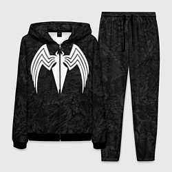 Костюм мужской Знак венома с текстурой симбиота, цвет: 3D-черный
