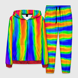 Костюм мужской Пожар в химлаборатории, цвет: 3D-красный