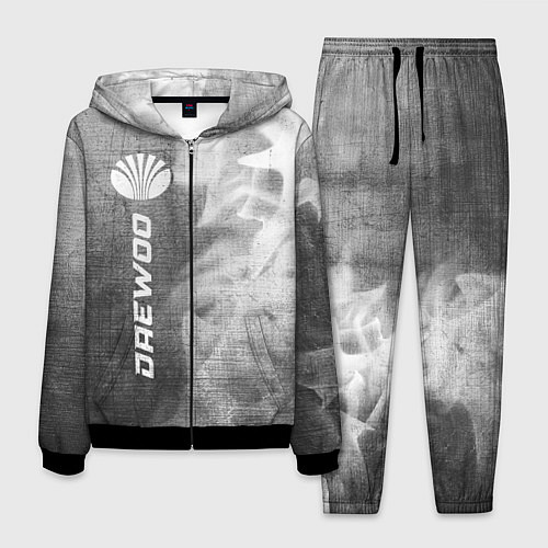 Мужской костюм Daewoo - grey gradient по-вертикали / 3D-Черный – фото 1