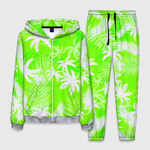 Мужской костюм Кислотные тропики / 3D-Меланж – фото 1