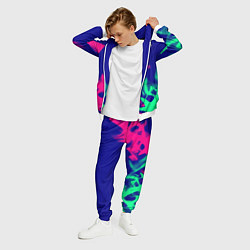 Костюм мужской Nirvana fire neon, цвет: 3D-белый — фото 2