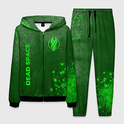 Костюм мужской Dead Space - green gradient вертикально, цвет: 3D-черный