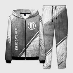 Костюм мужской Three Days Grace - grey gradient вертикально, цвет: 3D-черный
