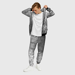 Костюм мужской Kuromi - grey gradient по-вертикали, цвет: 3D-черный — фото 2