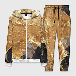 Мужской костюм Золотая объемная текстура
