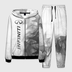 Костюм мужской Infiniti - white gradient по-вертикали, цвет: 3D-черный