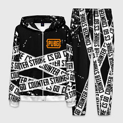 Костюм мужской CS x pubg, цвет: 3D-белый
