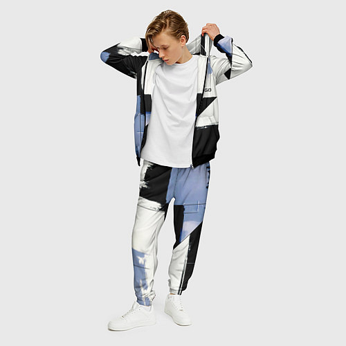 Мужской костюм CS GO контрудар / 3D-Черный – фото 3