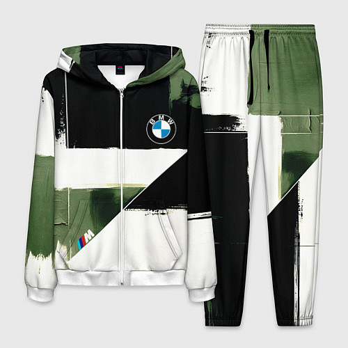 Мужской костюм BMW логотип / 3D-Белый – фото 1