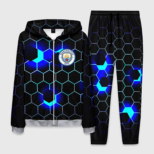 Мужской костюм Манчестер сити броня / 3D-Меланж – фото 1