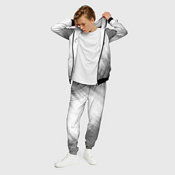 Костюм мужской Toyota - white gradient вертикально, цвет: 3D-черный — фото 2