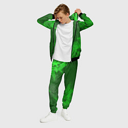 Костюм мужской The Last Of Us - green gradient вертикально, цвет: 3D-черный — фото 2