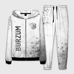 Костюм мужской Burzum - white gradient вертикально, цвет: 3D-черный