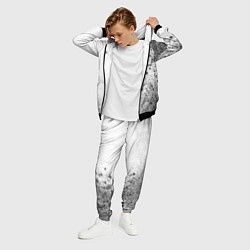 Костюм мужской Bon Jovi - white gradient по-вертикали, цвет: 3D-черный — фото 2