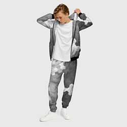 Костюм мужской Subaru - grey gradient вертикально, цвет: 3D-черный — фото 2