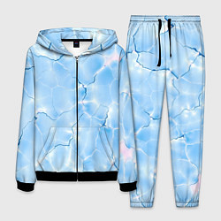 Мужской костюм Прозрачная голубая вода