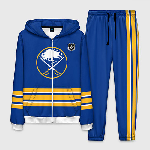 Мужской костюм Баффало Сейбрз хоккей / 3D-Белый – фото 1