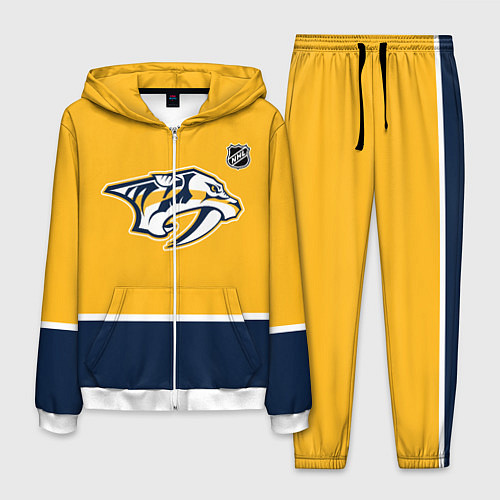 Мужской костюм Нэшвилл Предаторз хоккей / 3D-Белый – фото 1