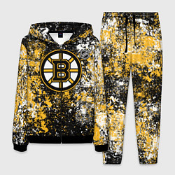 Костюм мужской Boston Bruins NHL black, цвет: 3D-черный