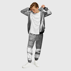 Костюм мужской Dark Souls - grey gradient по-вертикали, цвет: 3D-черный — фото 2
