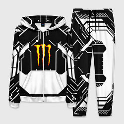 Мужской костюм Monster energy geometry