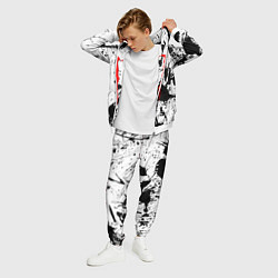 Костюм мужской Monster energy краски, цвет: 3D-белый — фото 2