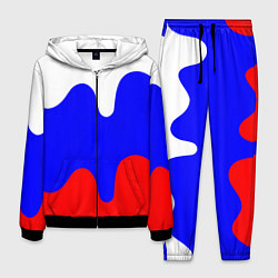 Костюм мужской Патриот - флаг, цвет: 3D-черный
