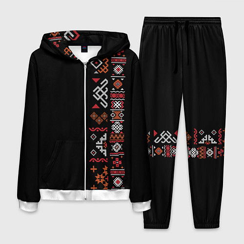 Мужской костюм Славянские традиции и культура / 3D-Белый – фото 1