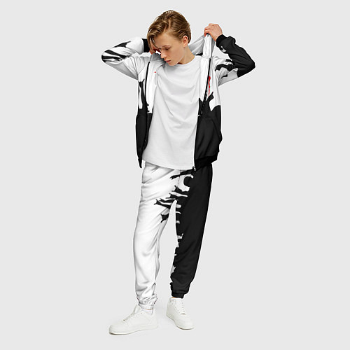 Мужской костюм Monster energy rock black / 3D-Черный – фото 3