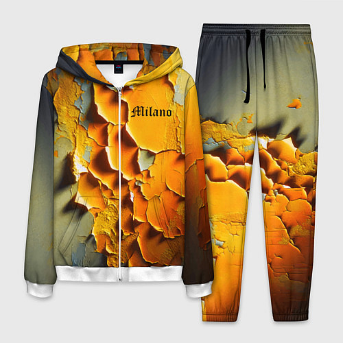 Мужской костюм Peeling plaster - Milano / 3D-Белый – фото 1