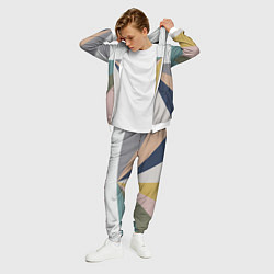 Костюм мужской Черное солнце красная луна, цвет: 3D-белый — фото 2