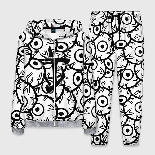 Мужской костюм Doom глаза монстра / 3D-Меланж – фото 1