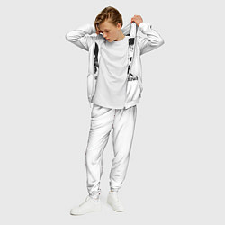 Костюм мужской Аниме девушка Ханекава Цубаса, цвет: 3D-белый — фото 2