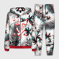 Костюм мужской Doom тропики глитч, цвет: 3D-красный