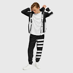 Костюм мужской Doom line white, цвет: 3D-белый — фото 2