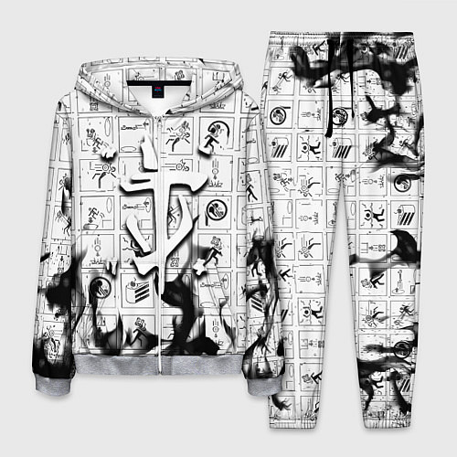 Мужской костюм Doom x portal fire / 3D-Меланж – фото 1