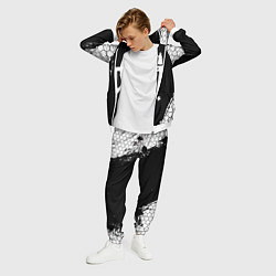 Костюм мужской Doom соты краски, цвет: 3D-белый — фото 2