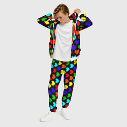 Костюм мужской Doom love pixel pattern, цвет: 3D-белый — фото 2