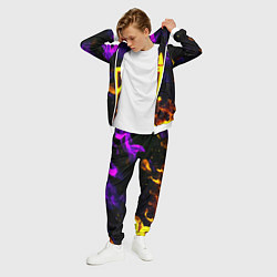 Костюм мужской Doom огненный стиль, цвет: 3D-белый — фото 2