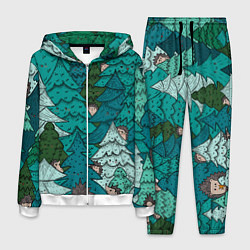 Мужской костюм Ежи в еловом лесу