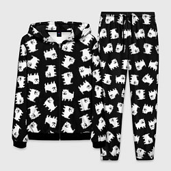 Костюм мужской Annoying dog pattern - Undertale, цвет: 3D-черный