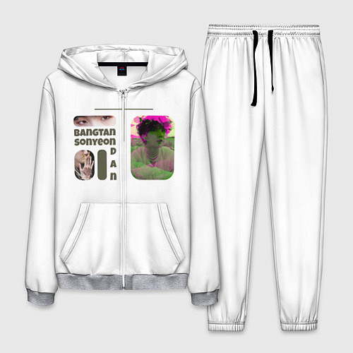 Мужской костюм Шуга - BTS / 3D-Меланж – фото 1