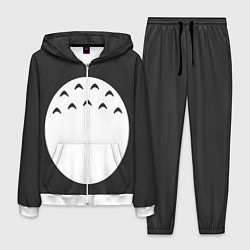 Костюм мужской Тоторо живот, цвет: 3D-белый