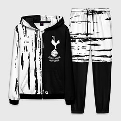 Костюм мужской Tottenham Hotspur белые краски, цвет: 3D-черный