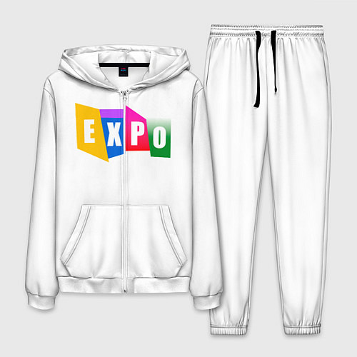 Мужской костюм Expo Выстовка / 3D-Белый – фото 1