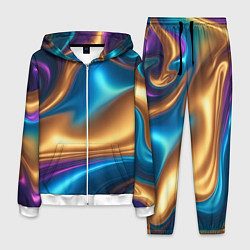 Костюм мужской Сплавы разноцветные, цвет: 3D-белый