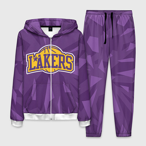 Мужской костюм NBA Los Angeles Lakers / 3D-Белый – фото 1